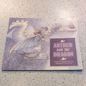 Vintage Arthur and the Dragon Children Paperback Book